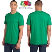 Fruit of the Loom Unisex T-Shirts - Size 2X, Irish Heather Green