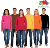 Fruit of the Loom Unisex Long Sleeve - Size Large
