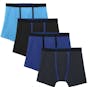 Boys Breathable Boxer Briefs - Size Large, 4pk (1 of 2)