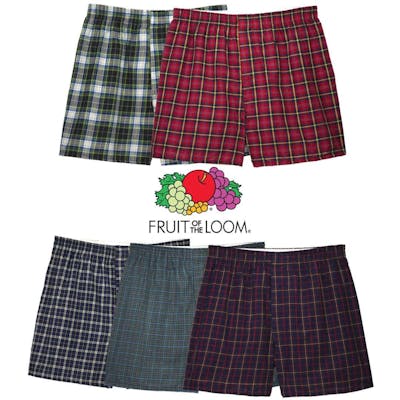 Men's Premium Boxers - Size 2XL, 5pk
