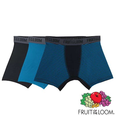 Boys Breathable Boxer Briefs - Size Large, 3pk