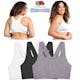 Seamless Wireless Comfort Bras - Size XL, 3pk (1 of 3)