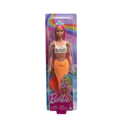 Barbie Mermaid Dolls, Peach and Pink - 11.5"