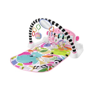 Fisher-Price Glow and Grow Kick &amp; Play Piano Gym, Pink