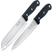 SHAN ZU Ceramic Knife 8 Inch Black Zirconium Blade Black Ergonomic Han –  National Wholesale Products, LLC