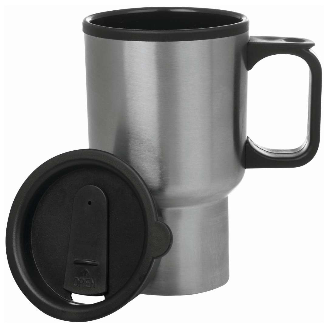 Travel Mugs - 14 oz, Stainless Steel