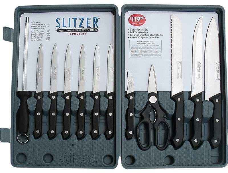 Wholesale Slitzer 13 piece Cutlery Set (SKU 703978) DollarDays