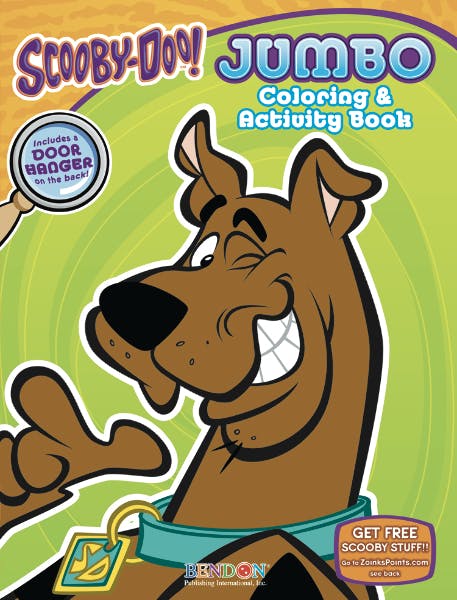 Wholesale Scooby Doo Jumbo Coloring Activity Book (SKU 1818468) DollarDays