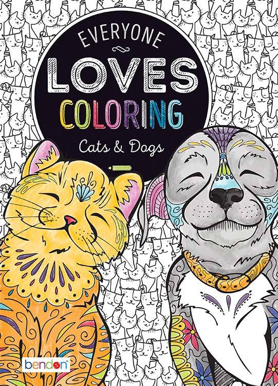 65+ Coloring Book Cats And Dogs Best HD