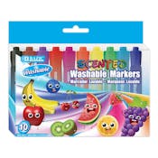 Scented Markers - Washable, 10 Scents