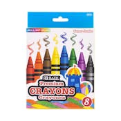 Crayons - Super Jumbo, 8 Count, Assorted Colors