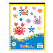 Construction Paper Pads - 32 Sheets, 9" x 12"