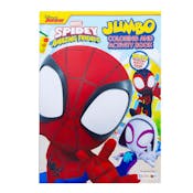 Jumbo Spidey and His Amazing Friends Coloring and Activity Book - 80 Pages