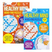 Healthy Mind Word Find Puzzle Books - Two Titles