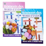 Woman's Day Word Finds Puzzle Books - Digest Size