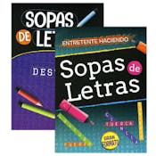 Word Search Books - Spanish, 2 Titles, 64 Pages