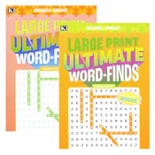Word Finds Puzzle Books - 96 Pages, Two Titles