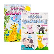 Super Grande Bilingual Coloring Books, 80 Pages