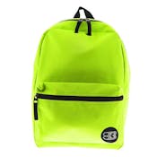 16" Basic Backpacks - Lime Green