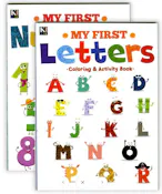 My First Activity Book Collections - 2 Titles, 96 Pages Each