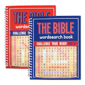 Spiral Bible Puzzle Books - Two Titles