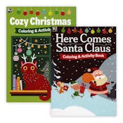 Christmas Coloring & Activity Books - Assorted Themes