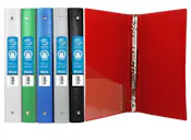 1" 3-Ring Poly Binders - Assorted Colors