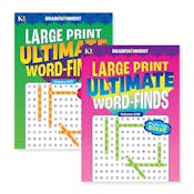 Word Finds Puzzle Books - 96 Pages, Two Titles