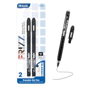 Erasable Gel Pens - Black, 2 Pack