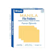 Manila File Folders