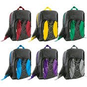 17" Classic Bungee Backpacks - Assorted Colors