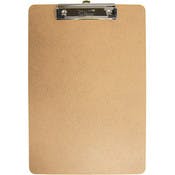 Clipboards - Hardboard, Low Profile Clip