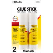 Glue Sticks -  2 Count, Washable, 1.27 oz