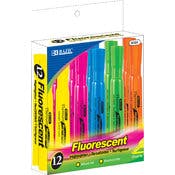 Highlighters - Assorted Colors, 12 Packs