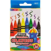 Crayons - 16 Count, Assorted Colors