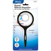 3" Round Magnifier with 4X Bifocal - Handheld