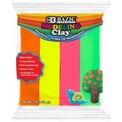 Modeling Clay - One Pound, 4 Fluorescent Colors