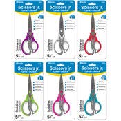 Blunt Tip Scissors - 5.75", Assorted Colors, Soft Grip