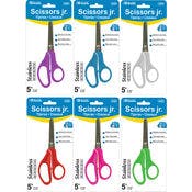 School Scissors - 5" Blunt, Assorted Colors, Single Pack