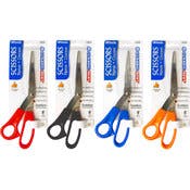 8" Bent Scissors - Left-Handed, Assorted Colors, Single Pack
