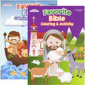 Bible Stories Coloring & Activity Books - 2 Volumes, 40 Pages