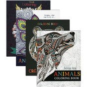 Color Therapy® 24 Page Adult Coloring Book & Colored Pencil Set