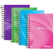 Spiral Fat Notebooks - 180 Pages, 5.5" x 4"