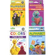 Sesame Street Flash Cards - 4 Themes