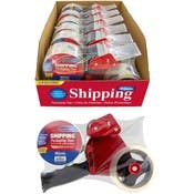 Packaging Tape Dispensers - 2 Rolls Included