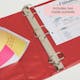 2" Slant-D Ring View Binders - Red, 2 Pockets (3 of 4)