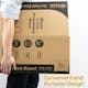 Tri-Fold Corrugated Presentation Boards - White, 36" x 48" (4 of 4)