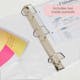 3" Slant-D Ring View Binders -  White, 2 Pockets (4 of 4)