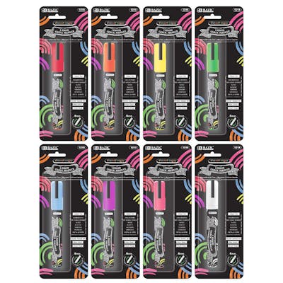 Wet Erase Chalk Markers, Assorted