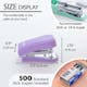 Mini Staplers - 6 Colors, 500 Staples (2 of 4)
